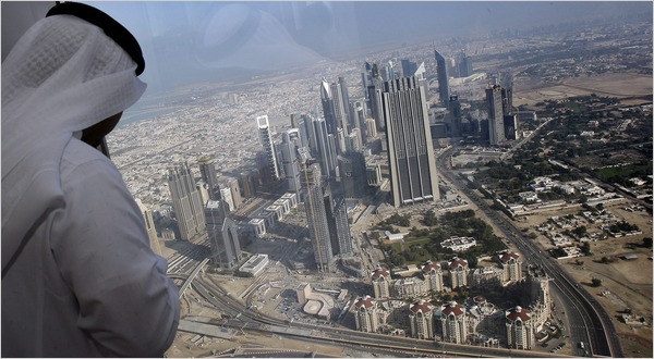 man behind burj