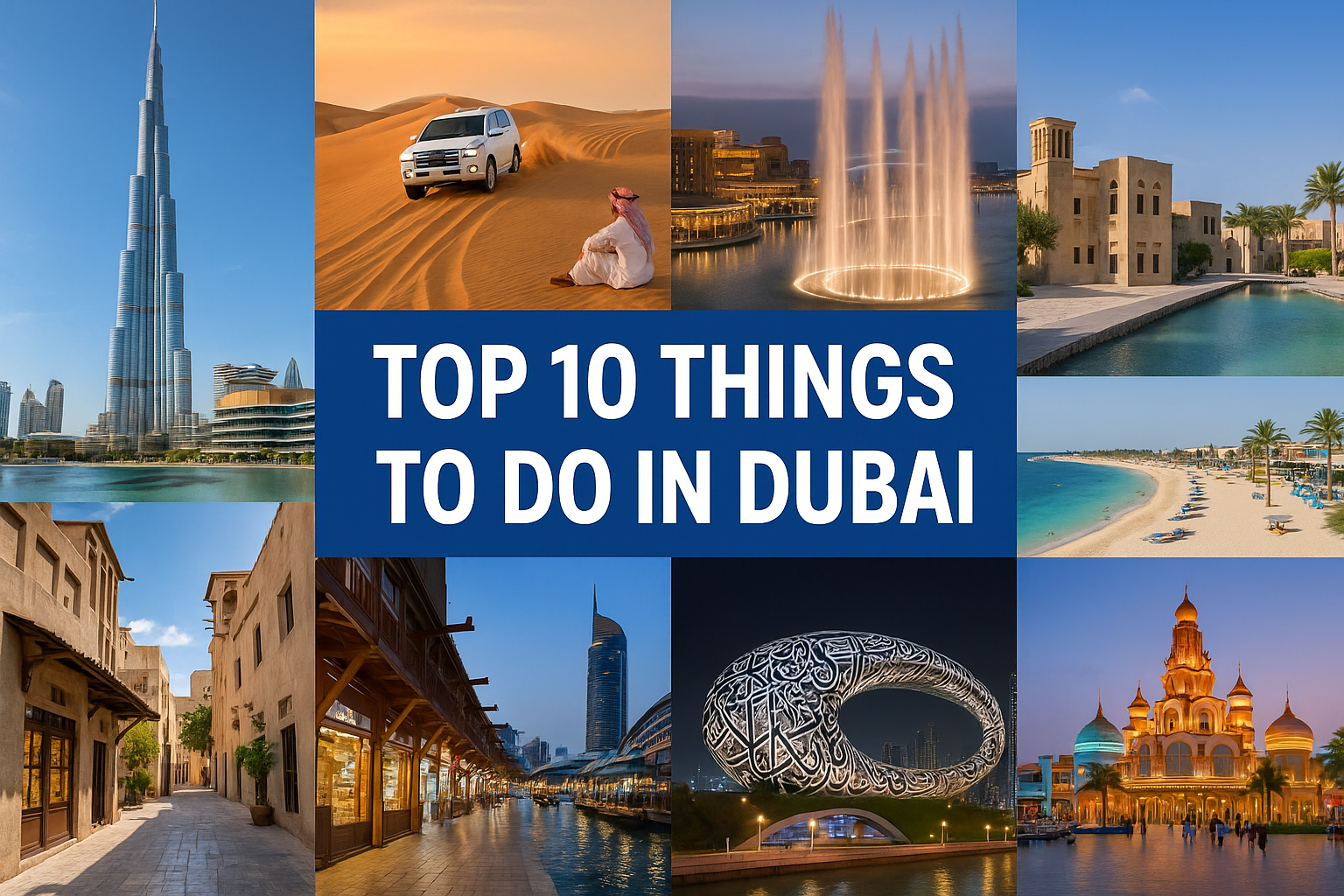 Top 10 Things to Do in Dubai